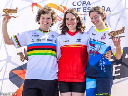 Charlie Rolls y Vera Barn dominan en Caspe y se imponen en la Copa de Espaa de Trial