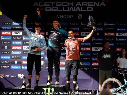 Ella Conolly y Ryan Gilchrist se imponen en la Copa del Mundo UCI de Enduro de Aletsch Arena-Bellwald