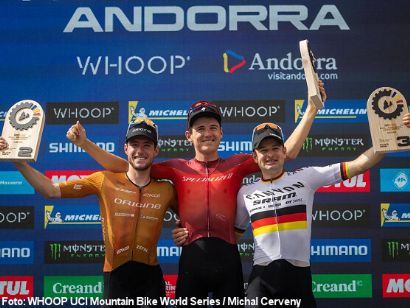 Jenny Rissveds y Adrien Boichis dominan el XCO de la Copa del Mundo de Pal Arinsal