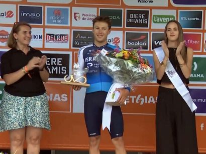 Corbin Strong inaugura el Tour de Valonia con una victoria al sprint en Nassognz