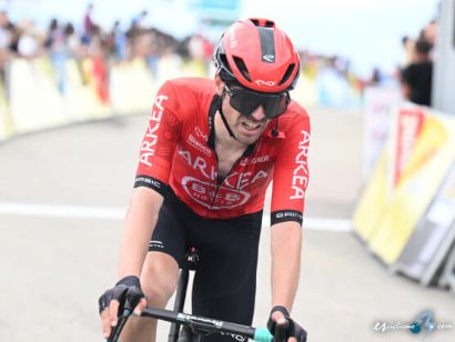Cristián Rodríguez e Iván Romeo, contentos con su Tour de Francia