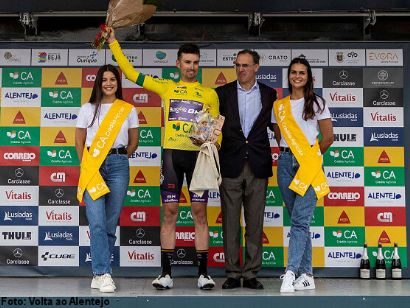 Vuelta al Alentejo: Cyril Barthe es el nuevo líder tras ganar la tercera etapa