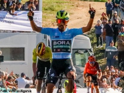 Volta al Algarve: Daniel Felipe Martínez: "Ganar aquí este año es realmente algo especial para mí"