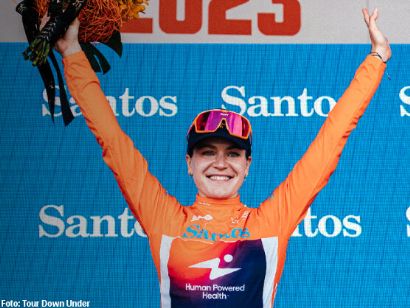 Daria Pikulik, primera líder del Tour Down Under Femenino