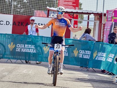 Kopa Euskadi: Dar�o Silvestre y Carlota Juste brillan en el VI Trofeo MTB Ayuntamiento de Caparroso
