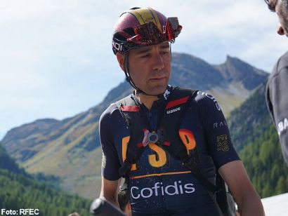 David Valero y Natalia Fischer acaban cuartos en el Mundial de MTB Maratn