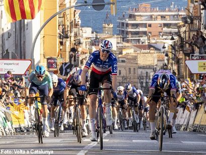 Volta a Catalunya: Dorian Godon: "Los �ltimos 50 metros fueron como una hora para m�"