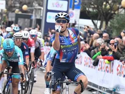 Rajovic se impone en la 3� etapa del Giro de Cerde�a; Pe�alver es tercero y Garibbo sigue l�der