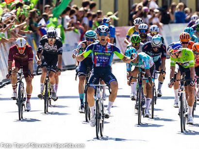 Dusan  Rajovic remonta a Laurence Pithie y gana la segunda etapa del Tour de Eslovenia