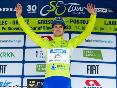Dylan Groenewegen, primer maillot verde del Tour de Eslovenia