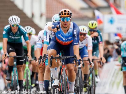 Dylan Groenewegen, primer maillot verde del Tour de Eslovenia