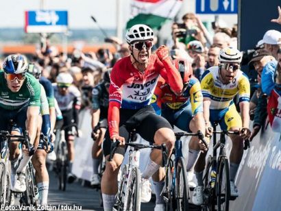 Tour de Hungría: Dylan Groenewegen gana la cuarta etapa, Harold Martín López sigue líder