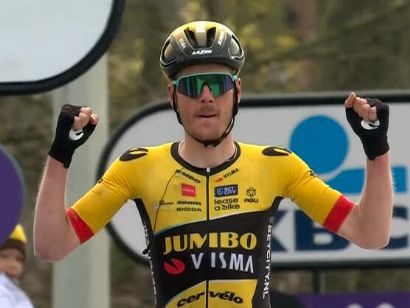 Dylan van Baarle, baja en el Jumbo-Visma para el Tour de Flandes