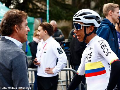 Volta a Catalunya: Egan Bernal: "Hoy me sentí mucho mejor"