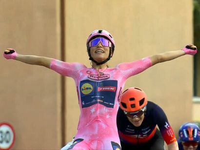Elisa Balsamo tambi�n gana en Buja y refuerza su liderato en el Giro de Italia Femenino