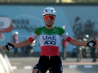 Elisa Longo Borghini se impone en solitario en A Través de Flandes