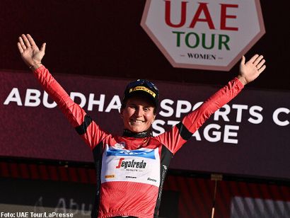 Elisa Longo Borghini se adjudica el UAE Tour Femenino, Charlotte Kool la última etapa