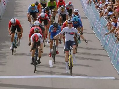 Tour del Porvenir: Elliot Rowe gana la segunda etapa y Maxime Decomble asalta el liderato