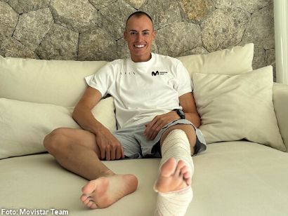Enric Mas, operado con xito de las varices que le obligaron a abandonar el Tour de Francia