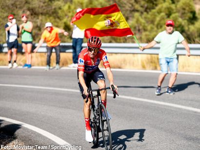 Vuelta a Espa�a: Enric Mas: "Es el momento m�s feliz de mi vida"
