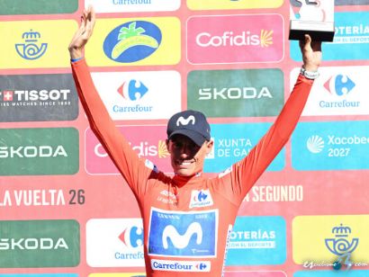 Vuelta a Espa�a: Enric Enric Mas: "Me lo he pasado pipa toda la Vuelta"