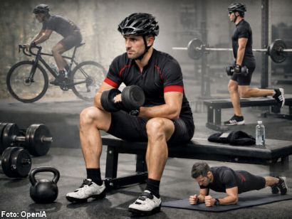 Entrenamiento de fuerza para ciclistas aficionados: c�mo integrarlo sin sacrificar tus salidas
