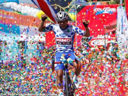 Vuelta a Guatemala: Esdras Morales hace suya la octava etapa, Gerson Toc sigue liderando