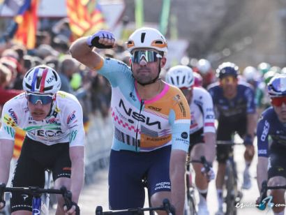 Ethan Vernon sorprende en Camprodon y Dorian Godon mantiene el liderato en la Volta a Catalunya