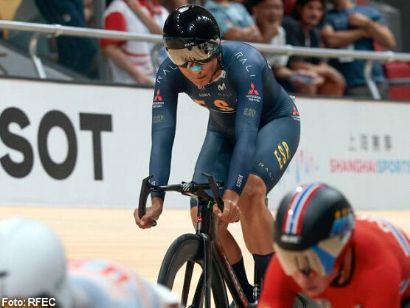 Eva Anguela termina 14� en el �mnium del Mundial de Pista de Shangh�i