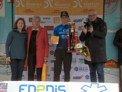 Ewen Costiou se hace con la Estrella de Bess�ges tras imponerse tambi�n en la contrarreloj final