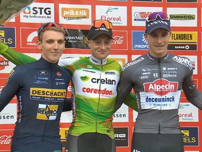 Toon Vandebosch logra su primera victoria profesional en el Exact Cross de Essen