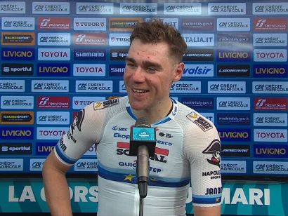 Tirreno-Adriático: Fabio Jakobsen: "No estaba seguro de si había ganado"