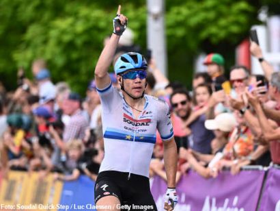 Vuelta a Dinamarca: Fabio Jakobsen se impone en Silkeborg, Soren Waerenskjold sigue líder