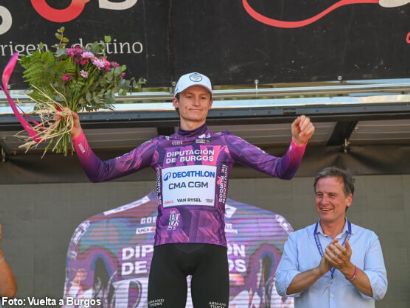Vuelta a Burgos: Felix Gall: "La carrera sigue muy abierta y ma�ana habr� una gran batalla"