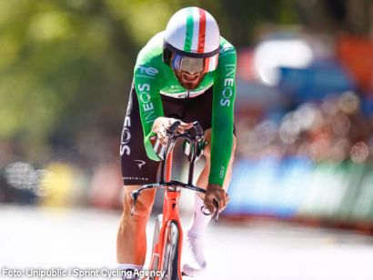 Vuelta a Espaa: Filippo Ganna domina la contrarreloj de Valladolid y Vingegaard resiste como lder