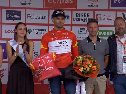 Filippo Ganna, primer líder del Tour de Valonia 2023
