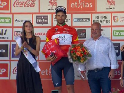 Filippo Ganna se adjudica el Tour de Valonia, Andrea Bagioli gana la última etapa