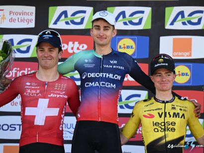 Paul Seixas reina en la Flecha Valona con una exhibici�n en el Muro de Huy