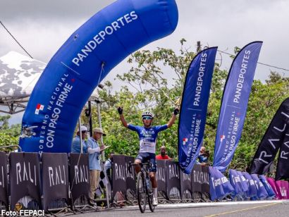 Fredy Toc gana en La Vig�a y arrebata a Fredd Matute el liderato del Tour de Panam�