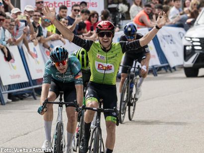 Gabriel Layrac sorprende en Benia de On�s y se viste de l�der en la Vuelta a Asturias
