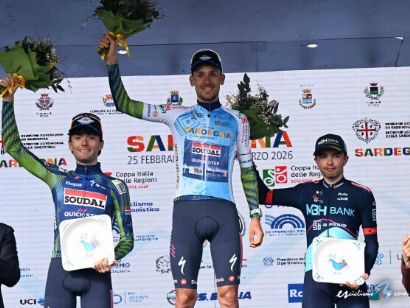 Filippo Zana se proclama vencedor del Giro de Cerde�a y Davide Donati gana la 5� etapa