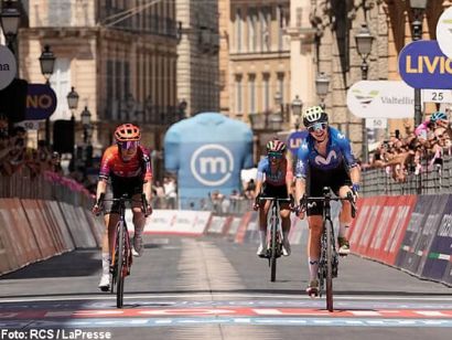 Giro de Italia Femenino: Liane Lippert gana en Chieti, Elisa Longo Borghini continúa líder