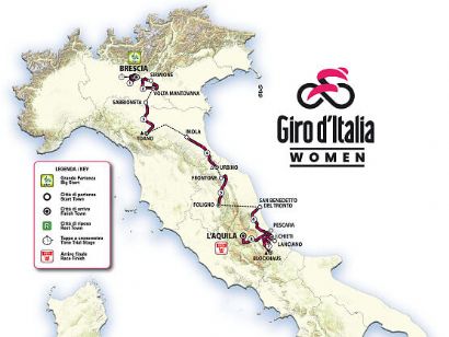 El Giro de Italia Femenino 2024 presenta un recorrido lleno de desafos [Etapas y perfiles]