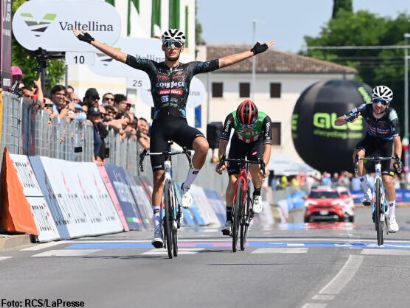 Giro Next Gen: La sexta etapa es para Alessandro Romele, Johannes Staune-Mittet sigue líder