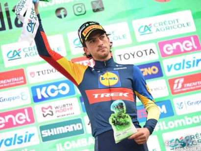 Il Lombardía: Giulio Ciccone: "Este podio es el mejor final para un año difícil"