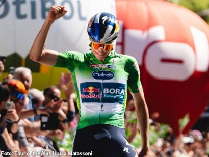 Tour de los Alpes: Giulio Pellizzari: "Es una victoria de todo el equipo"