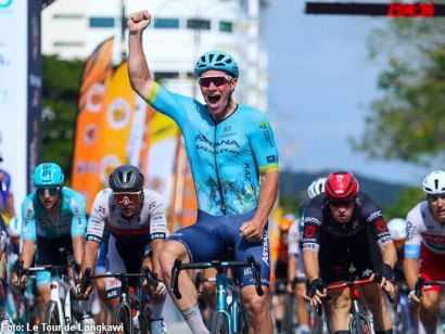 Gleb Syritsa, primer lder del Tour de Langkawi 2024