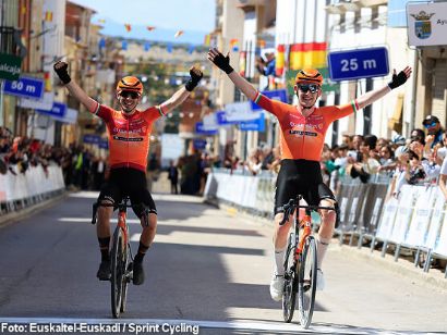 Axel van der Tuuk lidera el doblete del Euskaltel-Euskadi en el Gran Premio Primavera de Ontur