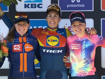 Elisa Balsamo se impone al sprint en el Gran Premio Escalda Femenino