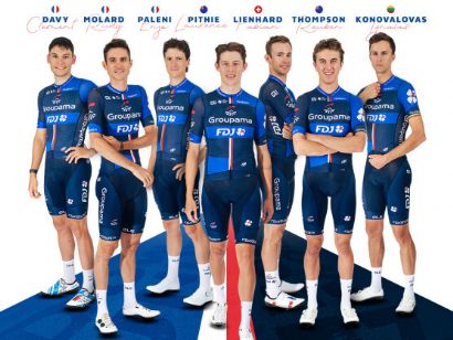 Groupama-FDJ, al Tour Down Under con grandes expectativas